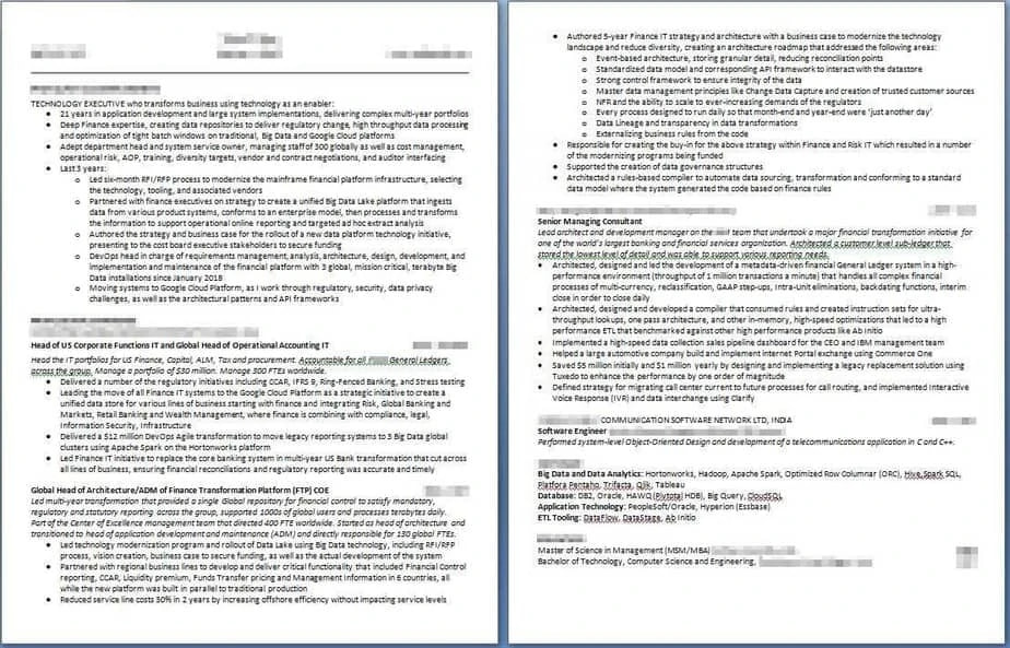 Resume Examples - 1 Technology Executive AFTER - #profilesthatpop.com Jared J. Wiese - Resume Writing Services - LinkedIn Profile Writing Service - Career Coaching