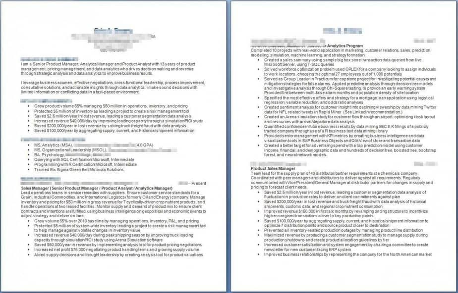 Resume Examples - 2 VP Product Manager AFTER - #profilesthatpop.com Jared J. Wiese - Resume Writing Services - LinkedIn Profile Writing Service - Career Coaching