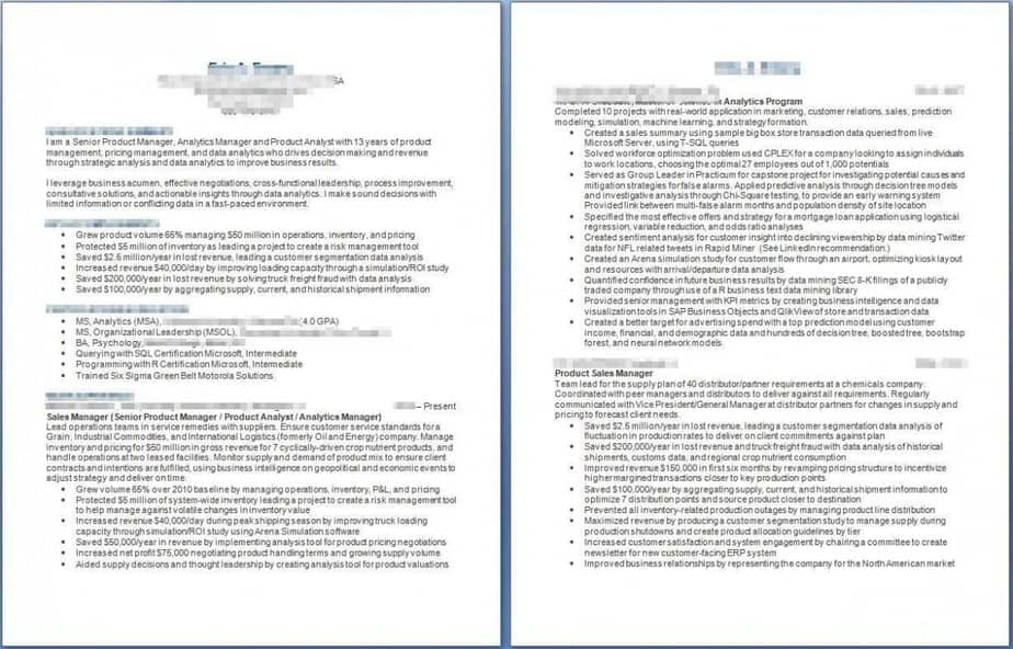 Resume Examples - 2 VP Product Manager AFTER - #profilesthatpop.com Jared J. Wiese - Resume Writing Services - LinkedIn Profile Writing Service - Career Coaching